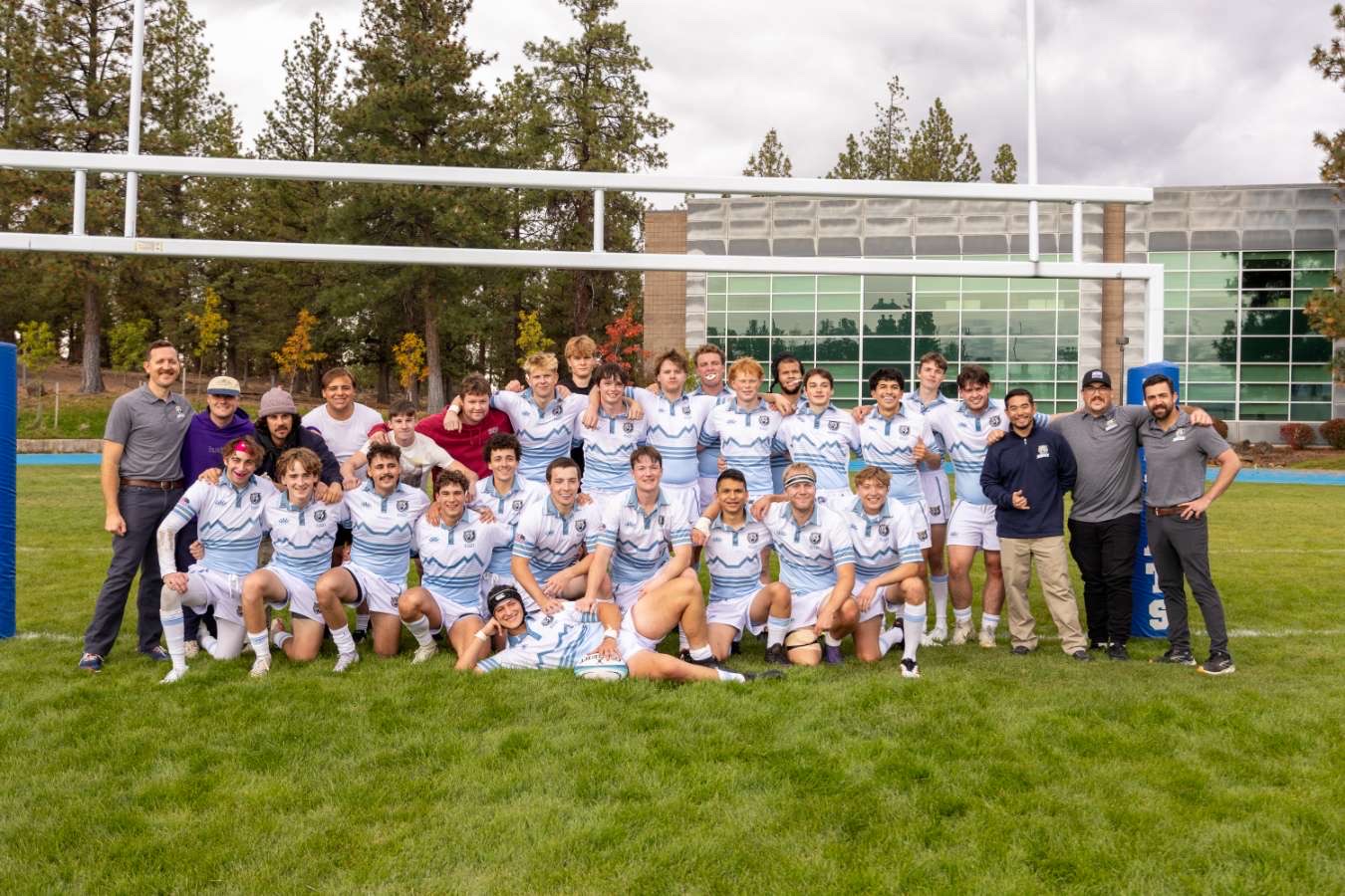Team vs WOU rugby match